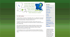 Desktop Screenshot of institute.loni.org